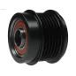 Poulie lente d’alternateur AS-PL UD18158AFP, BOSCH F00M147613, F00M147854, F00M91281, F00M991281, F00M992725, F00MA47704