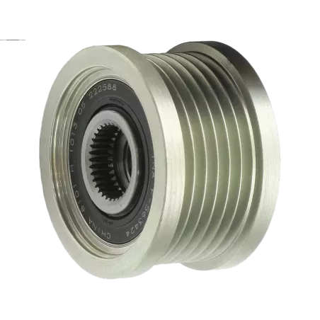 Poulie lente d’alternateur AS-PL UD11572AFP pour UD13278AFP, CARGO 334022, CHEVROLET 55567951, 55580126, DELCO 222588, 222921