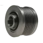 Poulie lente d’alternateur BOSCH F000BL2237 pour F000BL9489, F00M991948, CARGO 233989, 333604, HITACHI 23151-6N20A, GD216009