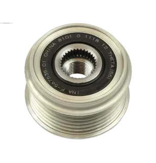 Poulie lente d’alternateur AS-PL UD11592AFP pour UD13318AFP, CARGO 335239, HYUNDAI / KIA 37322-2G500, 373222G500, IKA 3.5483.0