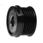 Poulie lente d’alternateur AS-PL UD11580AFP pour UD18639AFP, CARGO 333436, FORD AM5Q-10A352-AA, AM5Q10A352AA, IKA 3.5442.1