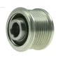 Poulie lente d’alternateur AS-PL UD809911AFP, BMW 12317560990, 7560990, IKA 3.5503.1, INA 535025410, F-551893, ZEN 5769