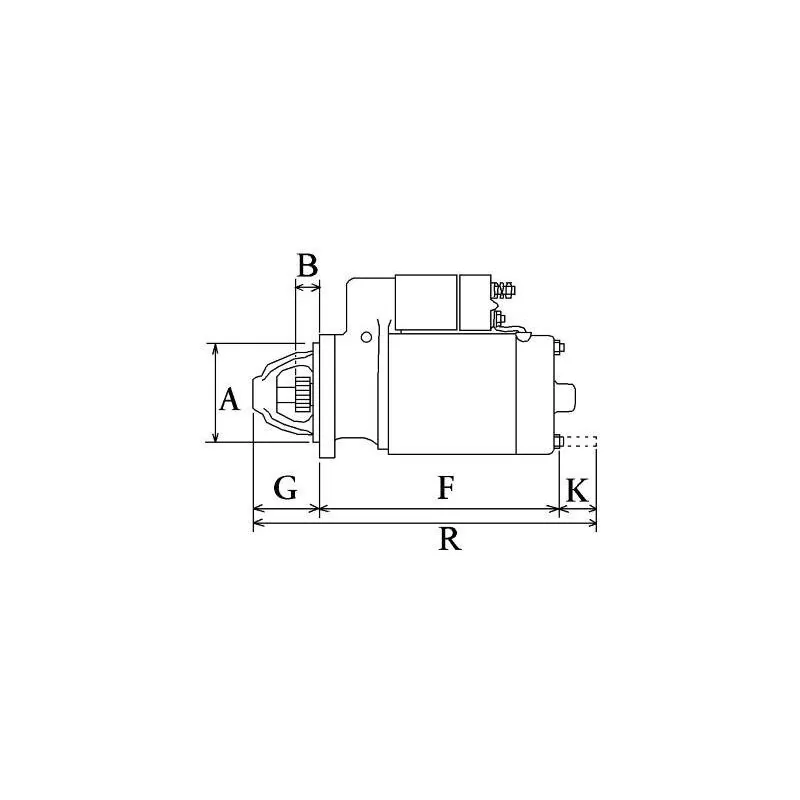 Motor de arranque 23300-1hc1a -1hc1c - 1hc1b -1hc1ab1