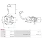 Porte-balais de démarreur pour BOSCH 0001231003, 0001231004, 0001231005, 0001231006