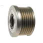 Poulie lente d’alternateur AS-PL UD19795AFP, INA 5350292000, 535029210, F-589191, NISSAN 23151-3LN0A, ZEN 5773, CALIBER 89360