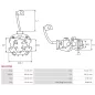 Porte-balais de démarreur pour BOSCH 0001148010, 0001148039, 0001153005, 0001153013