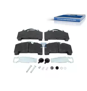 Kit de garnitures de disque de frein, avec kit de accessoires, W: 210 mm, S: 30 mm, H: 108 mm Pour Schmitz Cargobull tbd