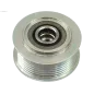 Poulie lente d’alternateur AS-PL UD13366AFP pour UD46398AFP, CARGO 330634, 335012, HONDA 31141-RBD-E02, IKA 3.5449.0, 3.5449.1