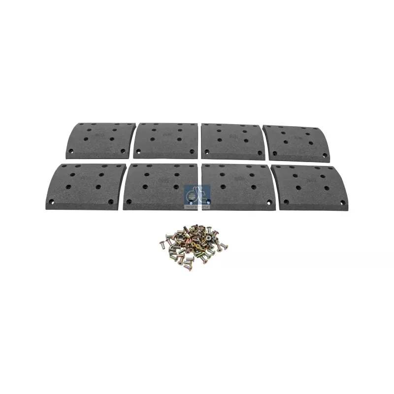 Kit de garnitures de frein à tambour, kit essieu W: 220 mm, S: 17 mm Pour MAN Chassis, F 7/8/9, G/M/F 90, L/M/F/E 2000, S-Busse