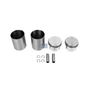 Kit de piston et chemise, compresseur, D: 85 mm Pour Mercedes-Benz Atego 1, Atego 2, Axor, Citaro, Econic 1, Unimog