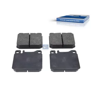 Kit de garnitures de disque de frein, W: 89.8 mm, S: 19 mm, H: 73.8 mm Pour Mercedes-Benz Unimog - 0024201720