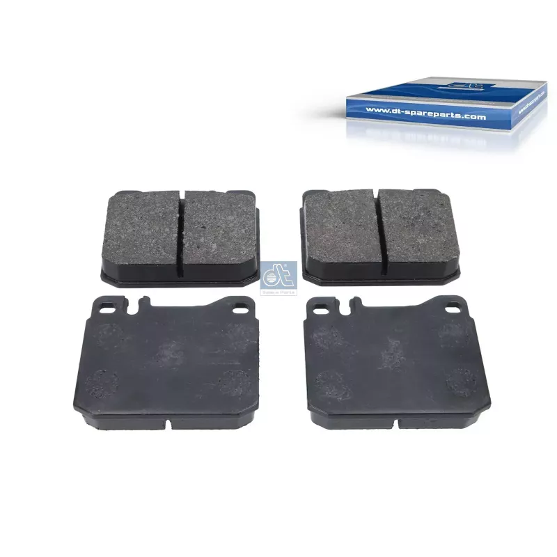 Kit de garnitures de disque de frein, W: 89.8 mm, S: 19 mm, H: 73.8 mm Pour Mercedes-Benz Unimog - 0024201720