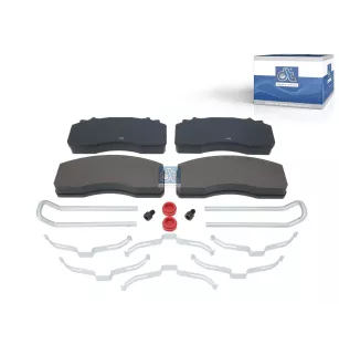 Kit de garnitures de disque de frein, W: 220.5 mm, S: 30 mm, H: 99.3 mm Pour Mercedes-Benz Econic 1, Actros - 1540889