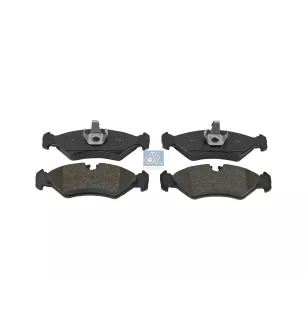 Kit de garnitures de disque de frein, ancienne version, W: 141.4 mm, S: 16.3 mm, H: 46.5 mm Pour Mercedes-Benz Sprinter