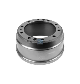 Tambour de frein D: 420 mm, 10 bores, b: 24 mm, P: 335 mm, d: 285 mm, H: 228 mm, B: 166 mm Pour DAF 45/55/65/75/85/95, CF