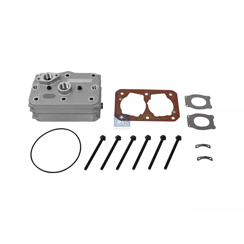 Culasse, compresseur, complet Pour DAF 45/55/65/75/85/95, CF, LF, XF - 1331137 - 1335748 - 1335748A - 1335748R - 1458906