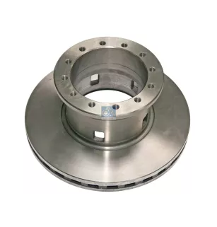 Disque de frein D: 312 mm, 12 bores, P: 155 mm, S: 30 mm Pour DAF 45/55/65/75/85/95 - AMPB887 - MAK2487 - MAK2578 - PAK3546