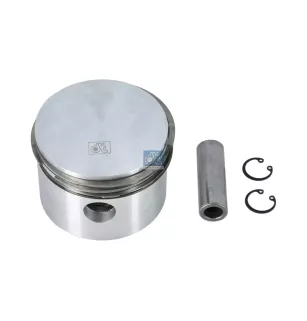 Piston, compresseur, D: 75.5 mm Pour DAF 45/55/65/75/85/95, CF, XF - Iveco Domino, Eurocargo, EuroStar, EuroTech, P/PA, Trakker