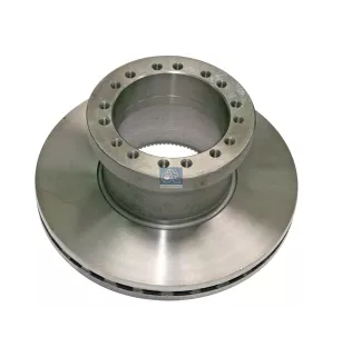 Disque de frein D: 330 mm, 8 bores, P: 155 mm, M12 x 1,75, H: 143.5 mm, S: 34 mm, s: 30 mm Pour DAF LF - 1403758 - 1408253