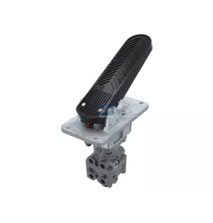 Valve de frein à pied, M12 x 1,5, M16 x 1,5, max. 10 bar Pour MAN Chassis - DAF Bus - 1144648 - 1525399 - 81.52130.6280