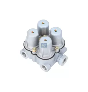 Valve de protection 4 circuits, M16 x 1,5, M22 x 1,5, max. 20 bar, Po21: 6.5 bar, Po22: 6.5 bar, Po23: 7.3 bar, Po24: 6.5 bar
