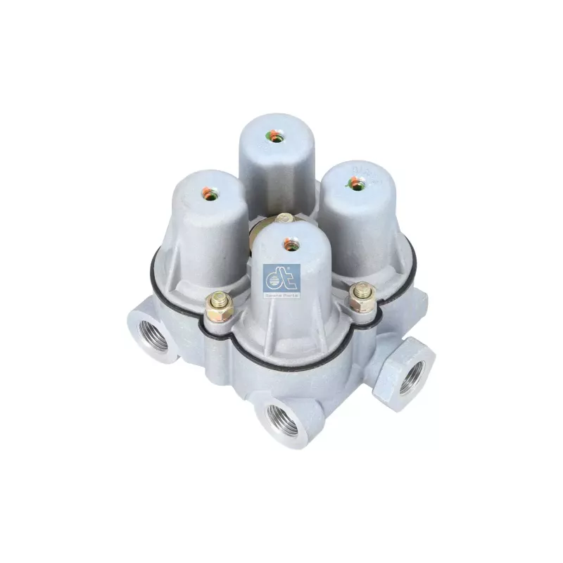 Valve de protection 4 circuits, M16 x 1,5, M22 x 1,5, max. 20 bar, Po21: 6.5 bar, Po22: 6.5 bar, Po23: 7.3 bar, Po24: 6.5 bar