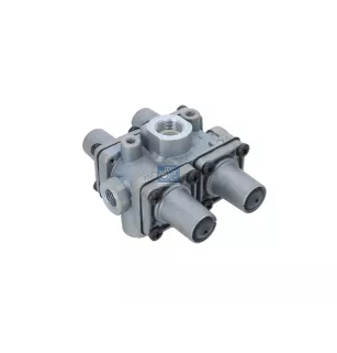 Valve de protection 4 circuits, M16 x 1,5, M22 x 1,5, max. 20 bar, Po21: 7 bar, Po22: 7 bar, Po23: 7.3 bar, Po24: 7 bar