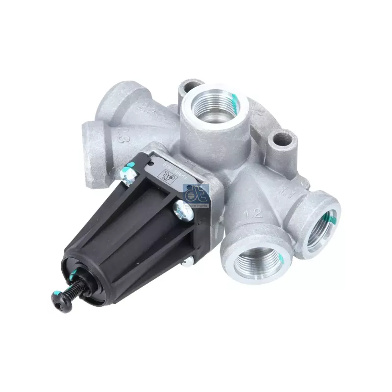 Valve de limitation de pression, M22 x 1,5, max. 20 bar, Pin: 9.8 bar, Pout: 8 bar Pour DAF 45/55/65/75/85/95, CF, XF - 1305138