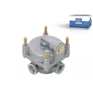 Valve de limitation de pression, M22 x 1,5, max. 12 bar, Pin: 12 bar, Pout: 0.5 bar Pour DAF 45/55/65/75/85/95, CF, XF