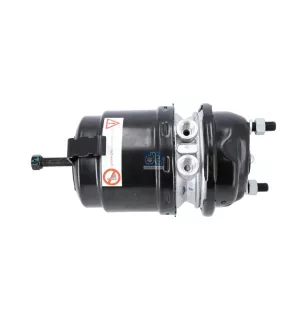 Cylindre de frein à accumulateur, gauche, M16 x 1,5, M22 x 1,5, Ls: 64 mm, Lp: 15 mm Pour DAF 45/55/65/75/85/95, CF