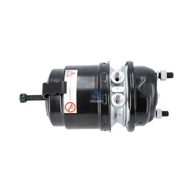 Cylindre de frein à accumulateur, gauche, M16 x 1,5, M22 x 1,5, Ls: 64 mm, Lp: 15 mm Pour DAF 45/55/65/75/85/95, CF