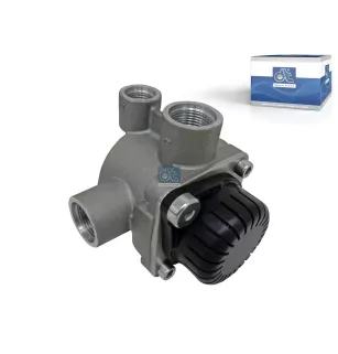 Valve de relais, M16 x 1,5, M22 x 1,5, max. 10.2 bar Pour DAF CF, XF, XG, Renault Magnum, Midlum, Premium - 1360613 - 1927394