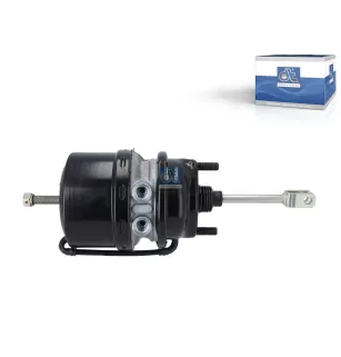 Cylindre de frein à accumulateur, gauche, M16 x 1,5, M22 x 1,5, Ls: 57 mm, Lp: 200 mm Pour MAN G/M/F 90, L/M/F/E 2000