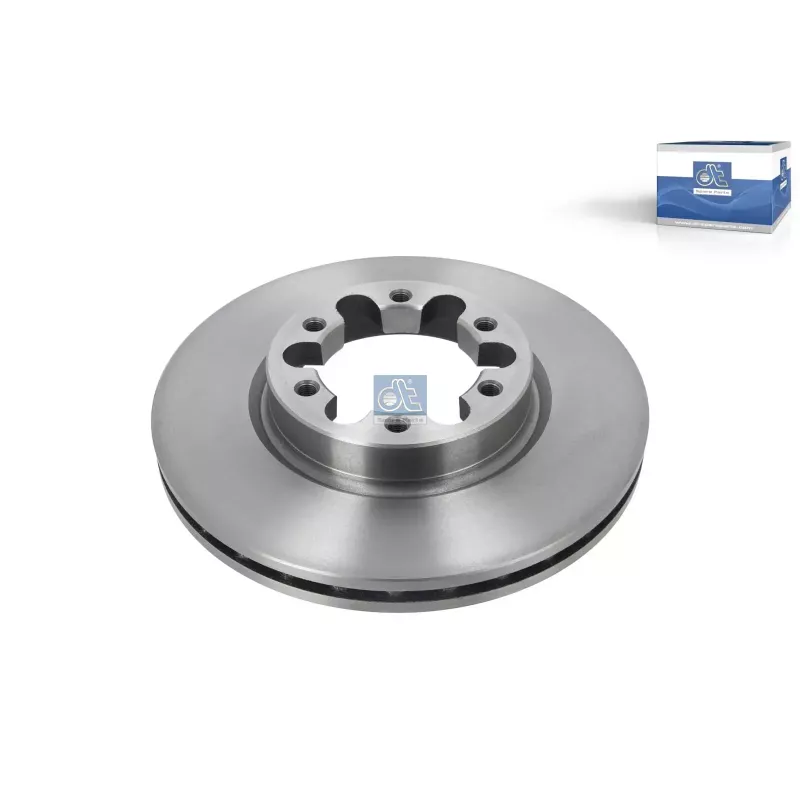 Disque de frein, D: 290 mm, 6 bores, d: 96 mm, H: 53 mm, S: 26 mm, s: 23 mm Pour Nissan Cabster - Renault Maxity - 40206-9X403