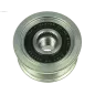 Poulie lente d’alternateur AS-PL UD809909AFP, INA 5350249000, 535024910, F-563788, SSANGYONG 6621553415, CASCO CCP90291