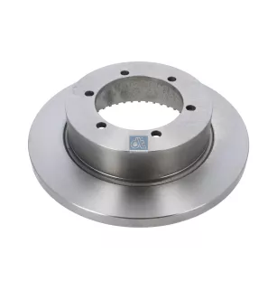 Disque de frein, D: 280 mm, 6 bores, b: 10.7 mm, P: 127 mm, d: 108 mm, H: 67 mm, S: 16 mm, s: 13 mm Pour Renault Maxity