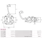 Porte-balais de démarreur pour FORD 1118336, 1120215, 1126987, 1133994, 1140110