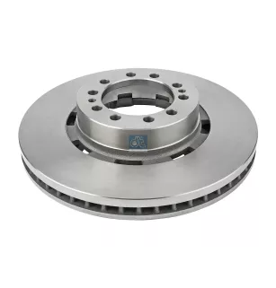 Disque de frein, D: 440 mm, 10 bores, P: 165 mm, S: 45 mm Pour Renault Magnum, R / Major - 5000792539 - 5010216548