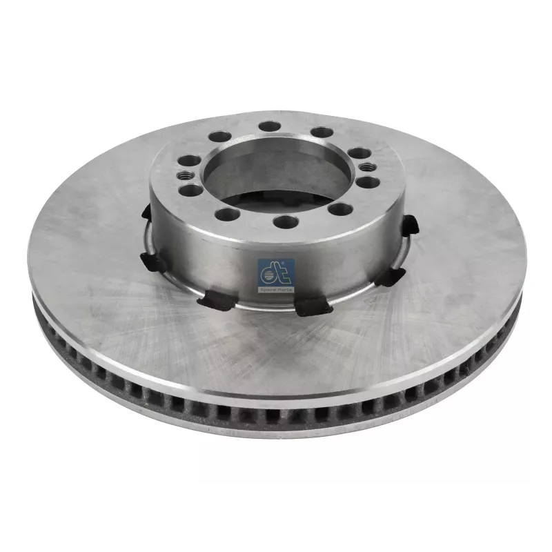 Disque de frein, D: 330 mm, 10 bores, P: 118 mm, H: 80 mm, S: 34 mm, s: 28 mm Pour Renault Midlum - 5010422262 - 5010525308