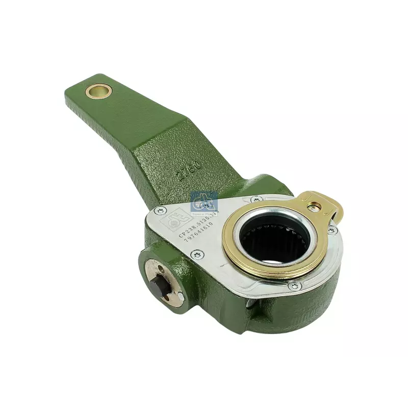 Levier régleur, automatique, droite, BNA 227 x 35, b: 14 mm, Lb: 175 mm, Or: 38 mm, 27 teeth Pour Renault G / Manager, Magnum Levier régleur, automatique, droite, BNA 227 x 35, b: 14 mm, Lb: 175 mm, Or: 38 mm, 27 teeth Pour Renault G / Manager, Magnum