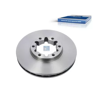 Disque de frein, D: 275.5 mm, H: 45.2 mm, S: 28 mm pour Renault Maxity