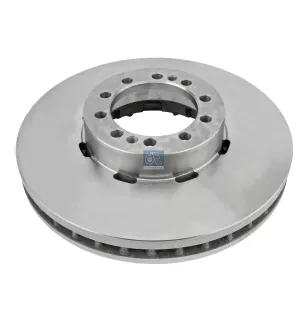 Disque de frein, D: 380 mm, 10 bores, P: 144 mm, H: 85.5 mm, S: 45 mm, s: 40 mm Pour Renault Midliner, Midlum - 5010260218