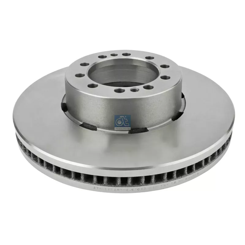 Disque de frein, D: 375 mm, 10 bores, P: 144 mm, d: 117 mm, H: 99 mm, S: 45 mm, s: 38 mm Pour DAF LF - Renault Midlum - 1400069