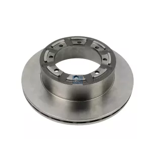 Disque de frein, D: 290 mm, 8 bores, P: 132 mm, d: 115 mm, H: 78 mm, S: 22 mm, s: 19 mm Pour Renault Mascott - 5001864712