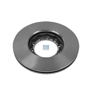 Disque de frein, D: 276 mm, 10 bores, P: 120 mm, d: 102 mm, H: 44 mm, S: 24 mm, s: 22 mm Pour Renault Messenger - 50 10 216 433