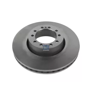 Disque de frein, D: 434 mm, 10 bores, P: 165 mm, d: 131 mm, H: 96 mm, S: 45 mm, s: 37 mm Pour Renault C-Serie, D-Serie
