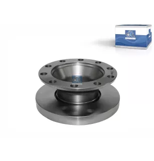 Disque de frein, D: 434 mm, 10 bores, P: 335 mm, H: 170 mm, S: 45 mm, s: 37 mm Pour Renault Midlum - 5010525508
