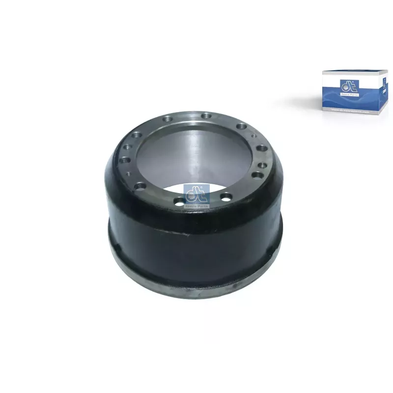 Tambour de frein, D: 414 mm, 10 bores, b: 25 mm, P: 335 mm, d: 280 mm, H: 277 mm, B: 232 mm Pour Renault Kerax, Magnum
