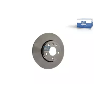 Disque de frein, D: 305 mm, 5 bores, P: 118 mm, d: 72 mm, H: 50 mm, S: 28 mm, s: 24 mm Pour Opel Vivaro, Renault Trafic