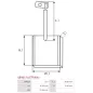 KIT CHARBON MMX 370 Pour AMJ4649, AMJ4663 Etc....